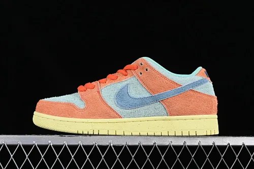 All categories Nk SB Dunk series Nk SB Dunk Low low-top sneakers K version Nk SB Dunk "Noise Aqua" tropical fruit pie Dunk series retro low-top casual skateboard shoes DV5429-800